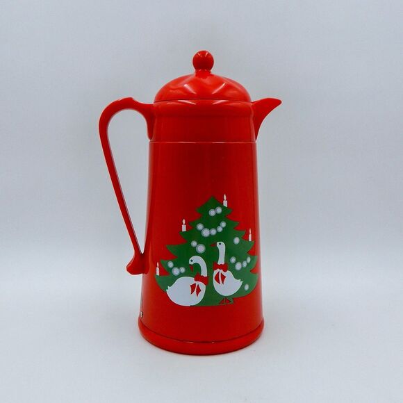 Waechtersbach Geese Christmas Tree Carafe 1 Liter Thermal Vacuum - Picture 2 of 16